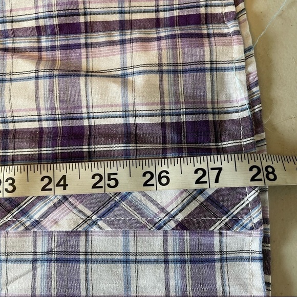 Ely Cattlemen plaid western Pearl button snap size XXL Cumberland outfitters - Picture 7 of 8
